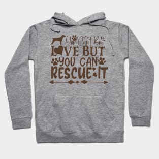 Dog rescuer gift Hoodie